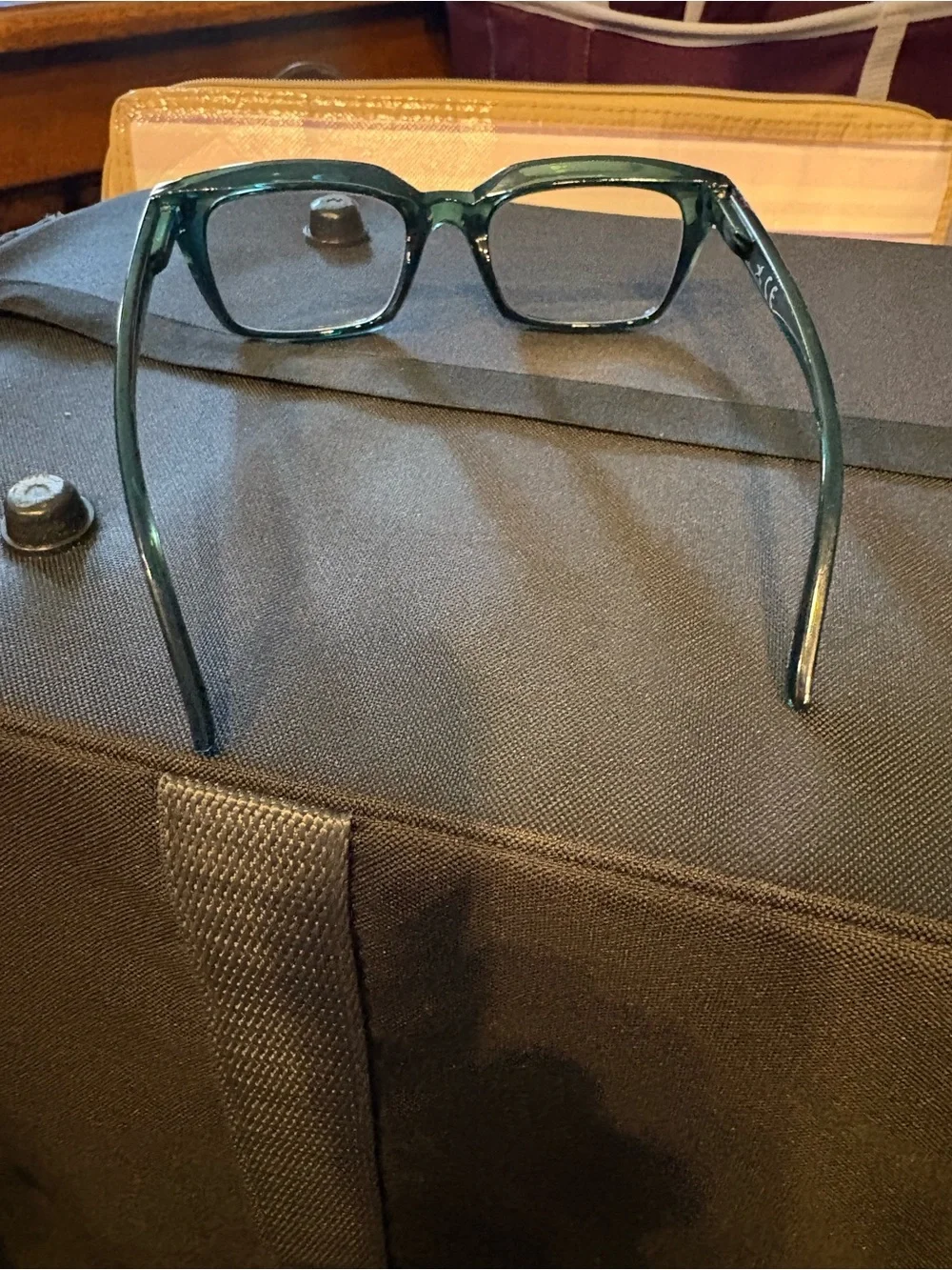 Hummingbird Teal Rectangular Readers 2.0 Strength